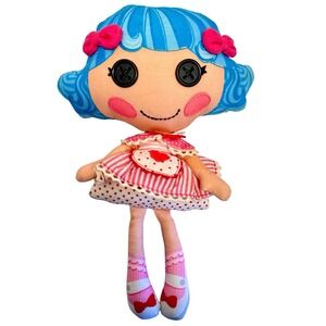 Rare Lalaloopsy Plush Rosy Bumps N Bruises Stuffie 10 Inch Stuffed‎ Doll